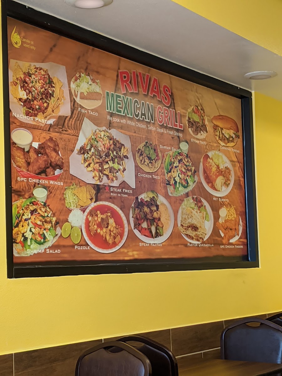 Rivas Mexican Grill #8 Menu-5