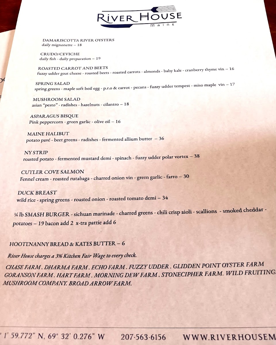 Menu River House Restaurant-2