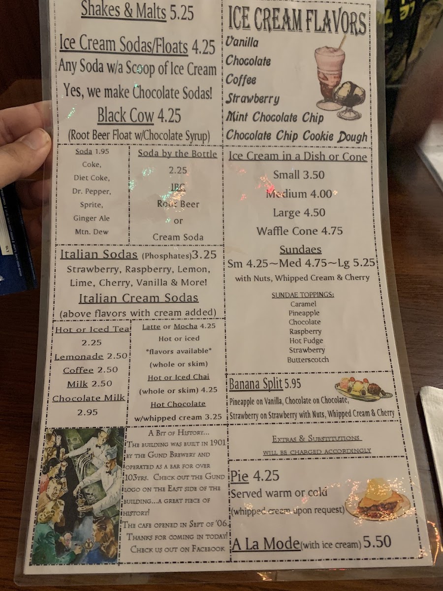 Menu River House Soda Fountain & Cafe-6