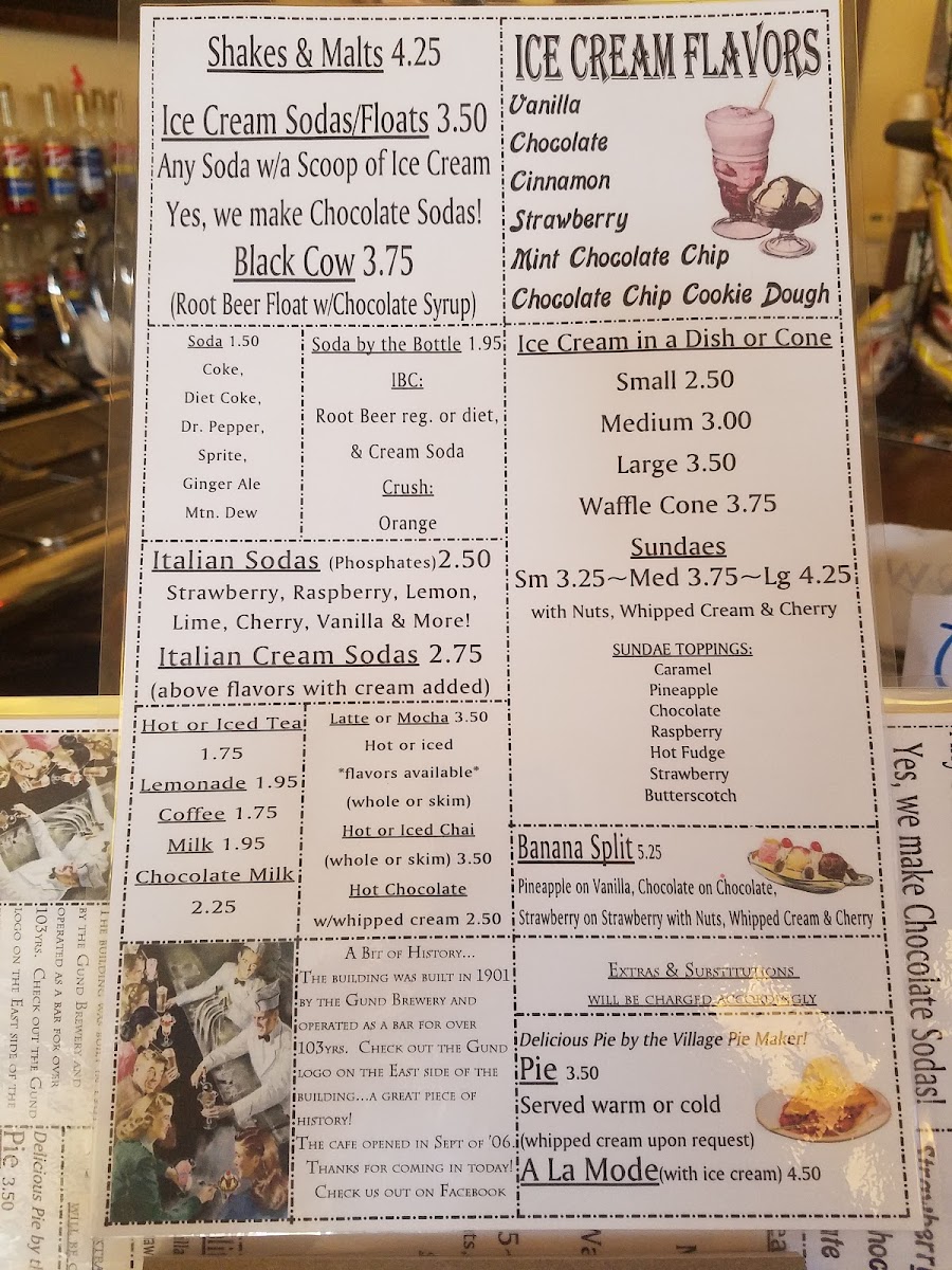 Menu River House Soda Fountain & Cafe-9