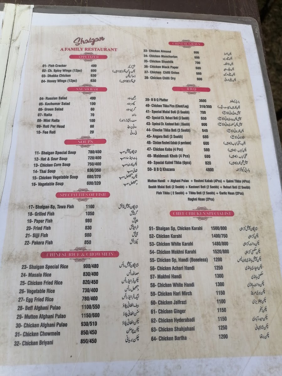 Menu River View Restaurant-5