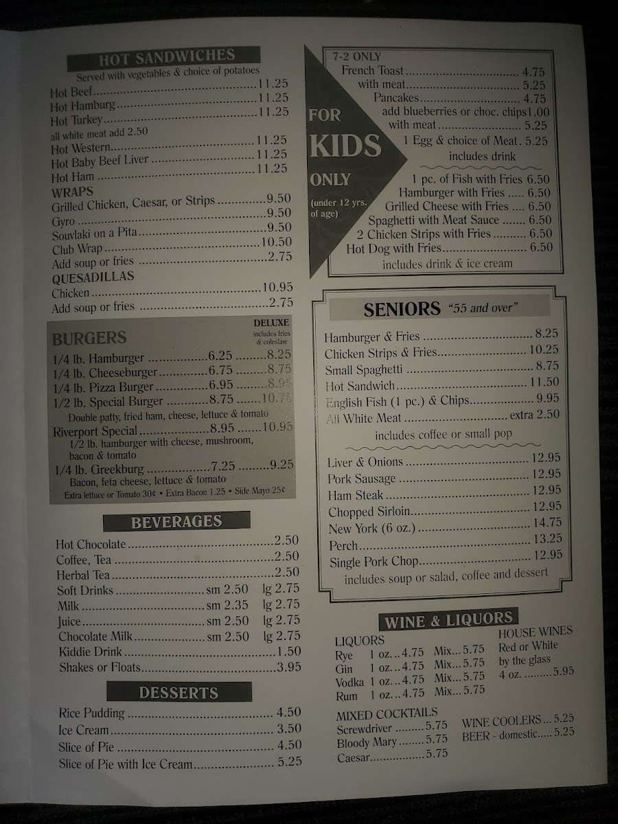 Menu Riverport Restaurant-3