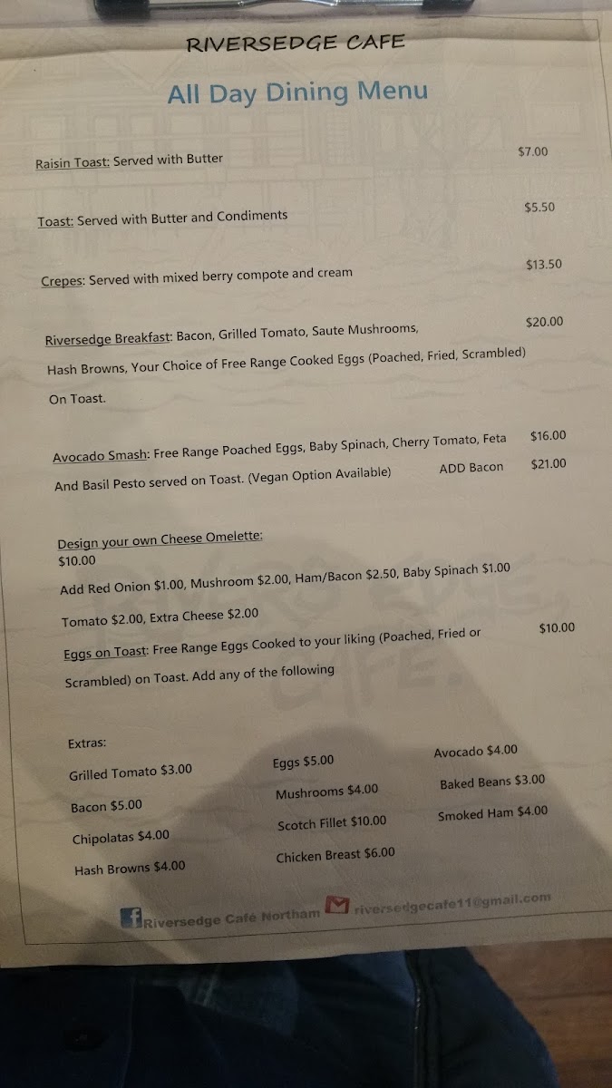Menu Riversedge Cafe-5