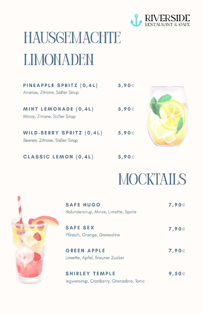Menu Riverside Restaurant & Cafe-3