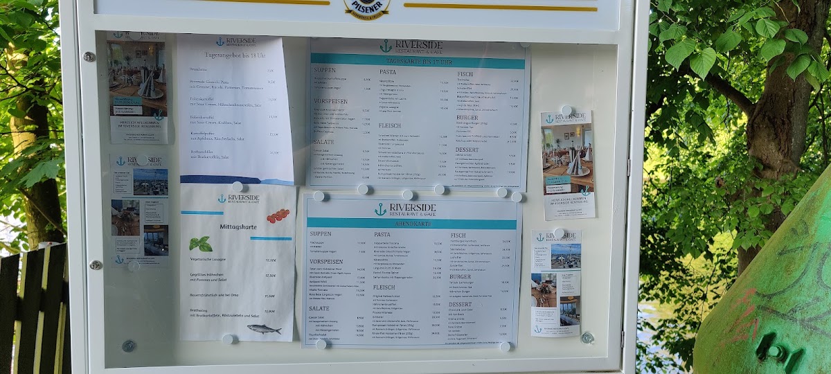 Menu Riverside Restaurant & Cafe-8