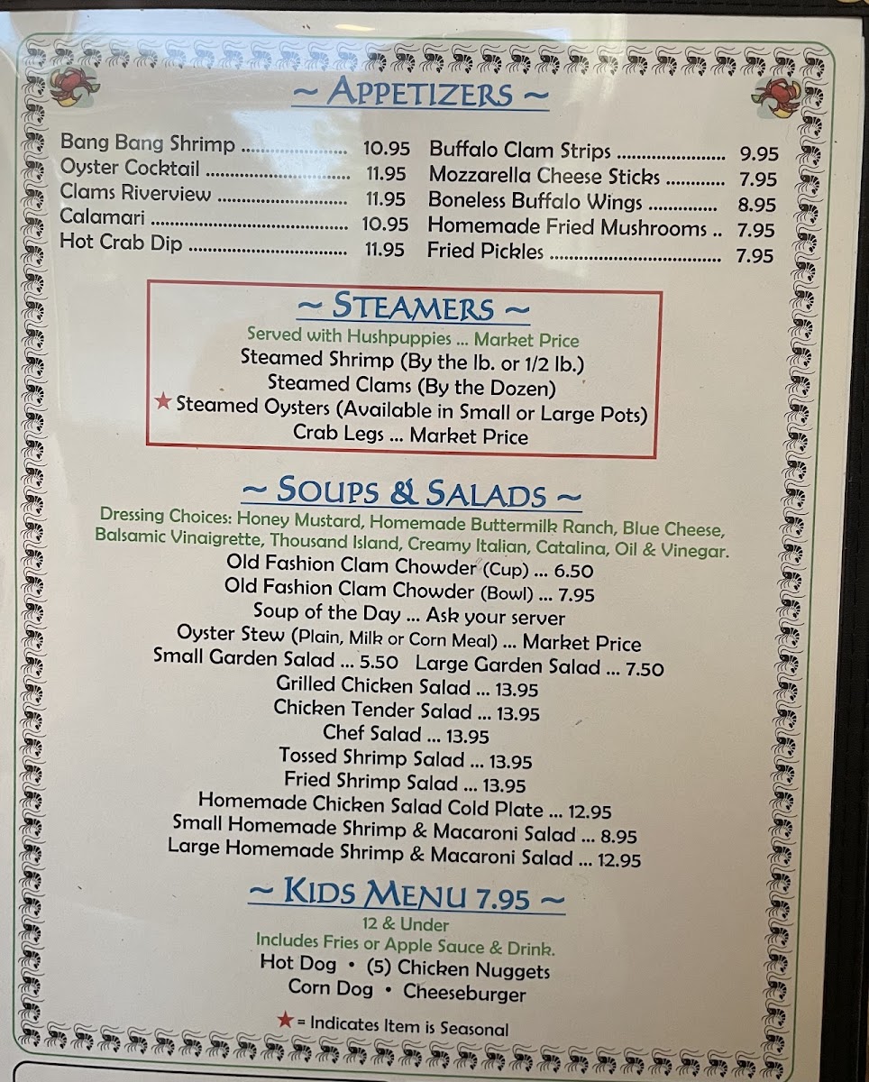 Menu Riverview Cafe-2