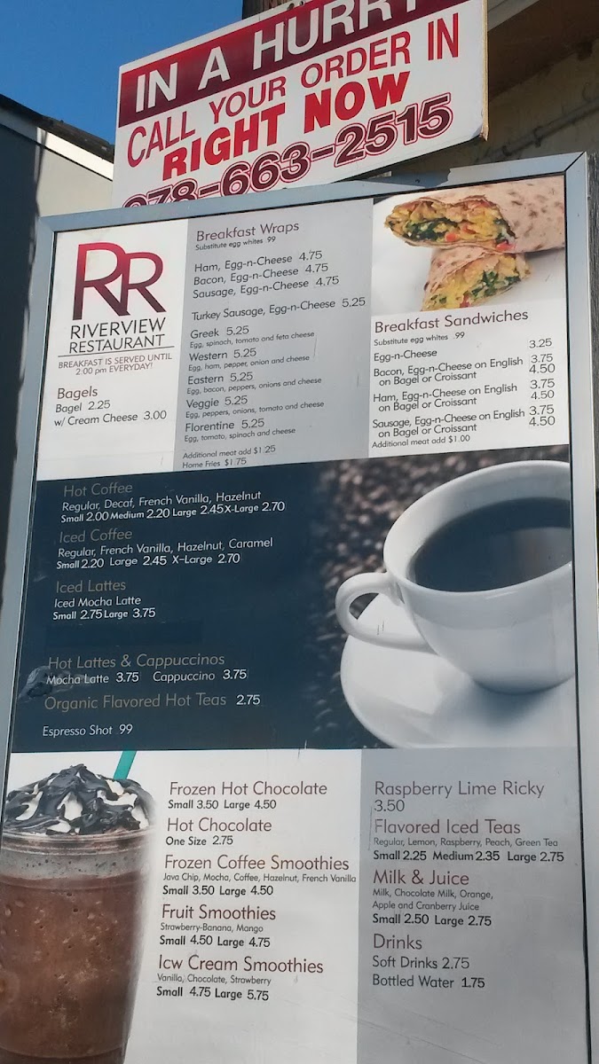 Menu Riverview Restaurant-8