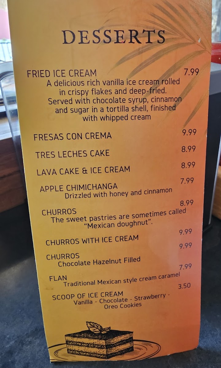 Menu Riviera Maya Mexican Bar & Grill-2