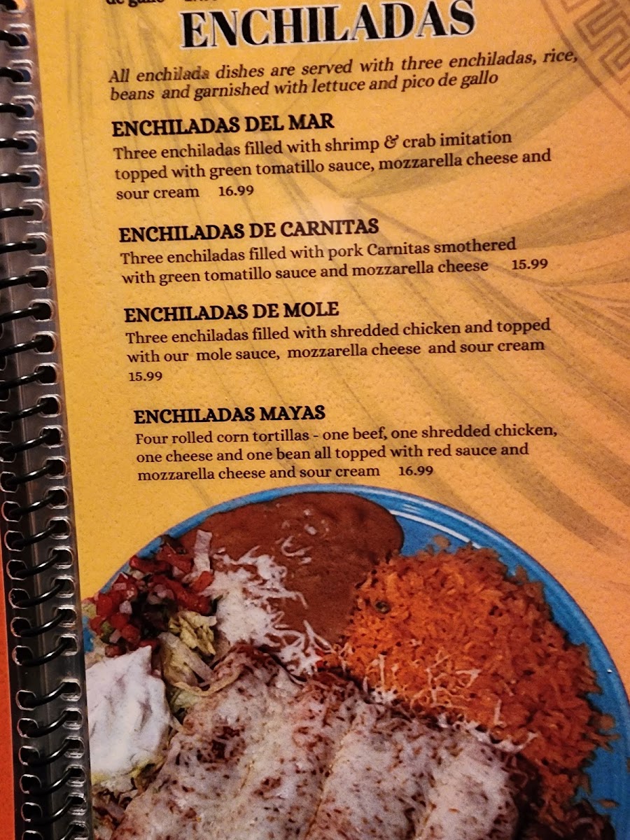 Menu Riviera Maya Mexican Bar & Grill-4