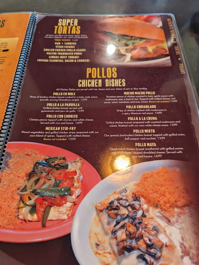 Menu Riviera Maya Mexican Bar & Grill-5