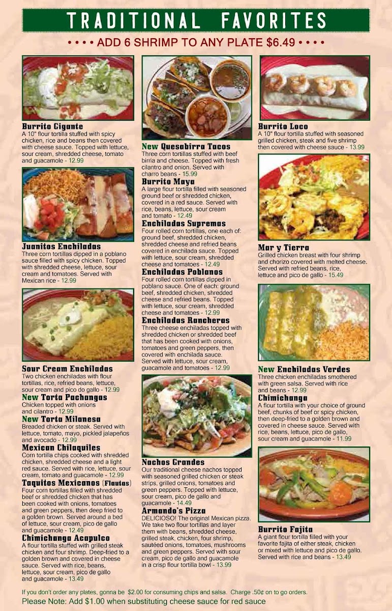 Menu Riviera Maya Mexican Grill-4