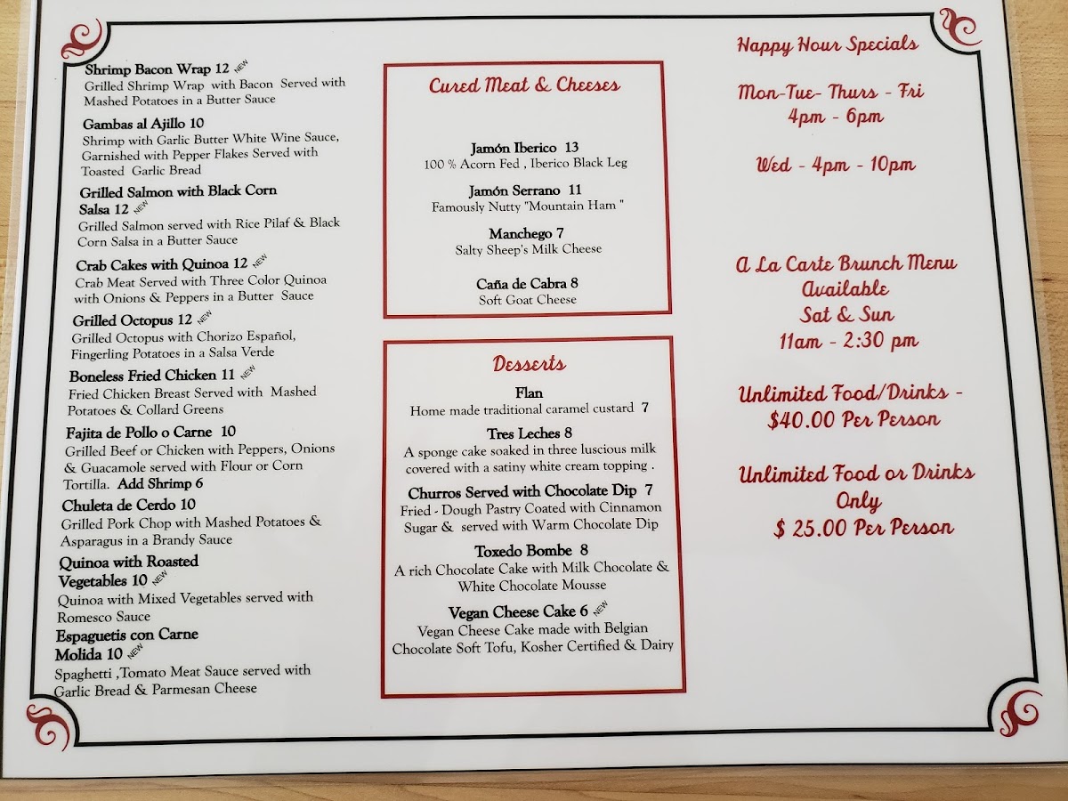Menu Riviera Tapas Bar-3