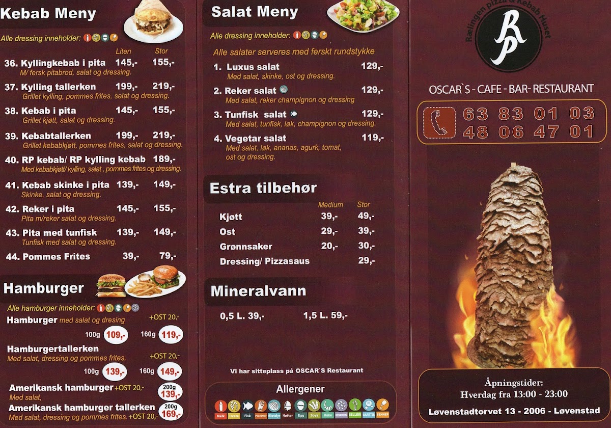 Menu Rælingen Pizza And Kebab-2