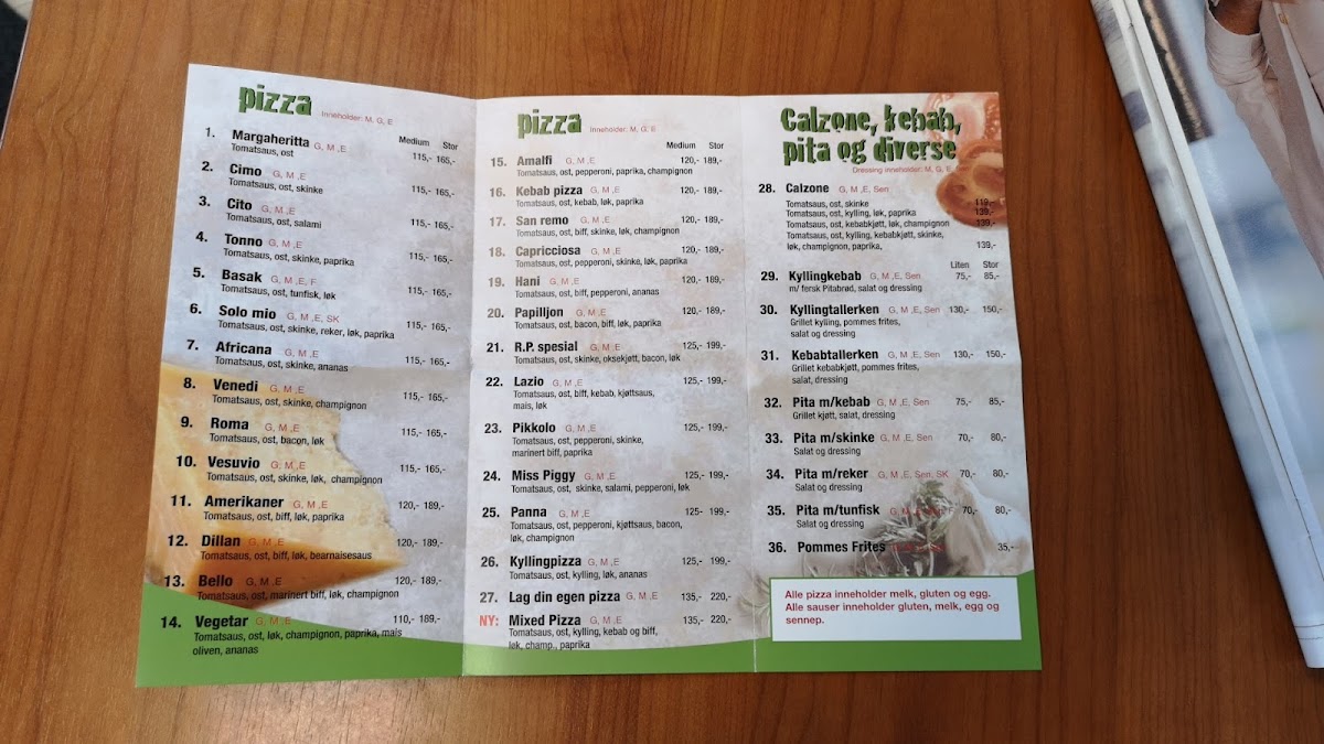 Menu Rælingen Pizza And Kebab-7
