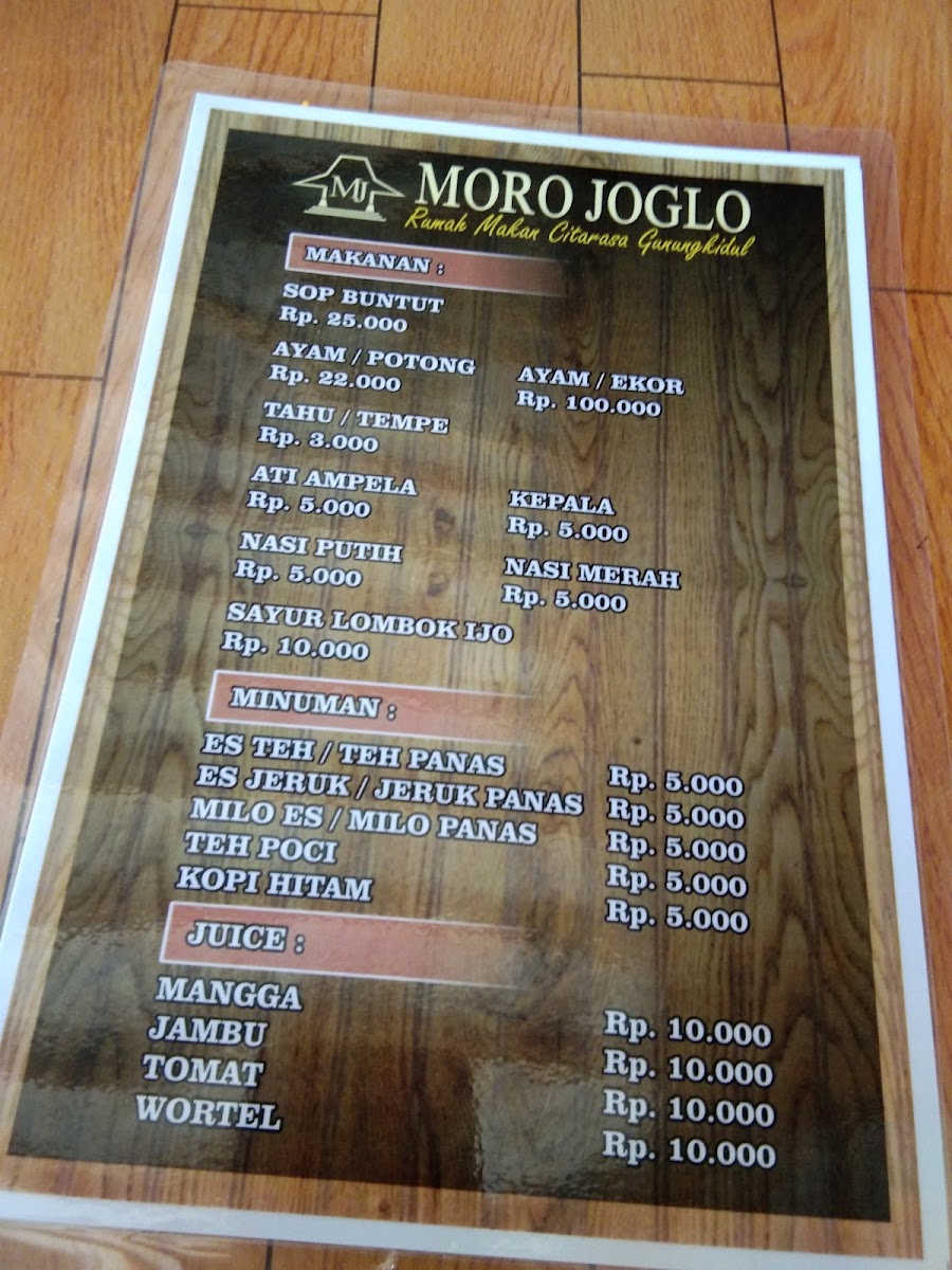 Menu Rm Moro Joglo-1