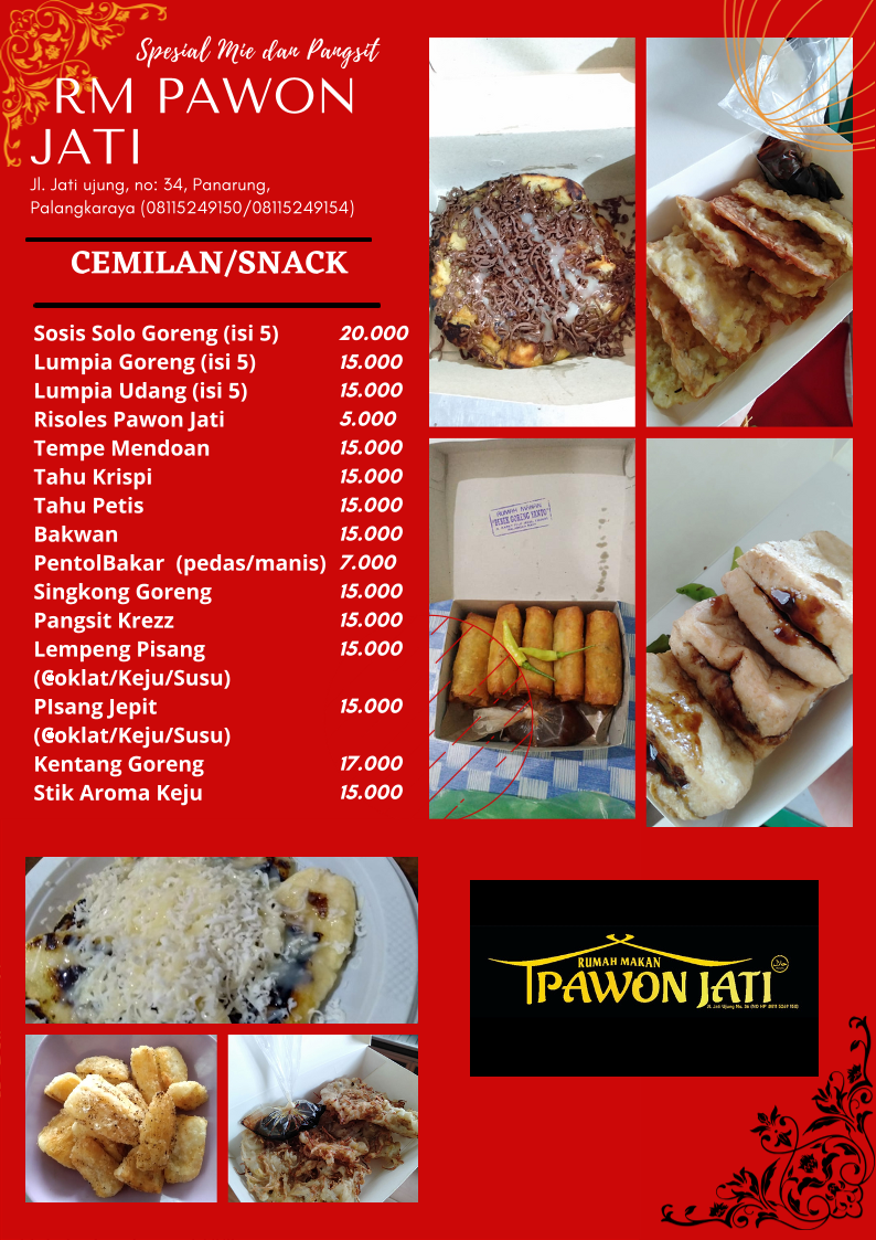 Menu Rm. Pawon Jati-8