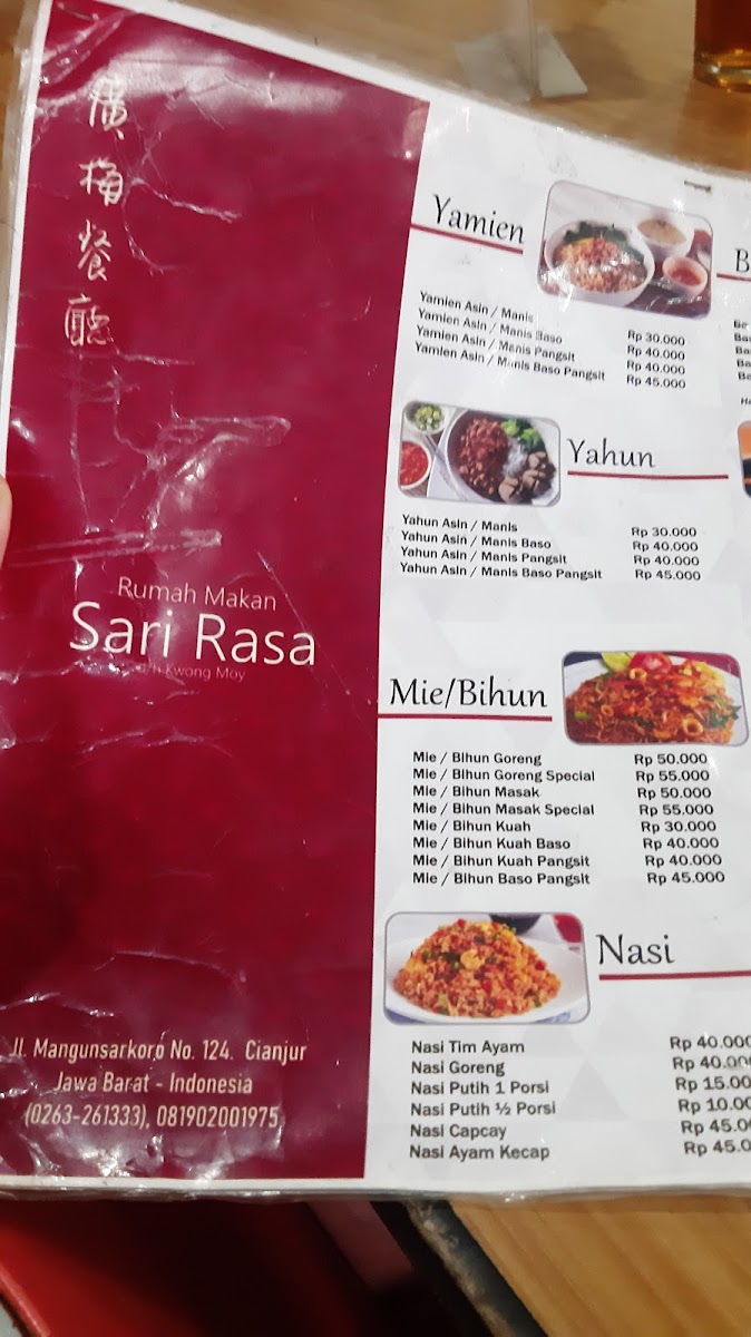 Menu Rm Sari Rasa Kwongmoy-2