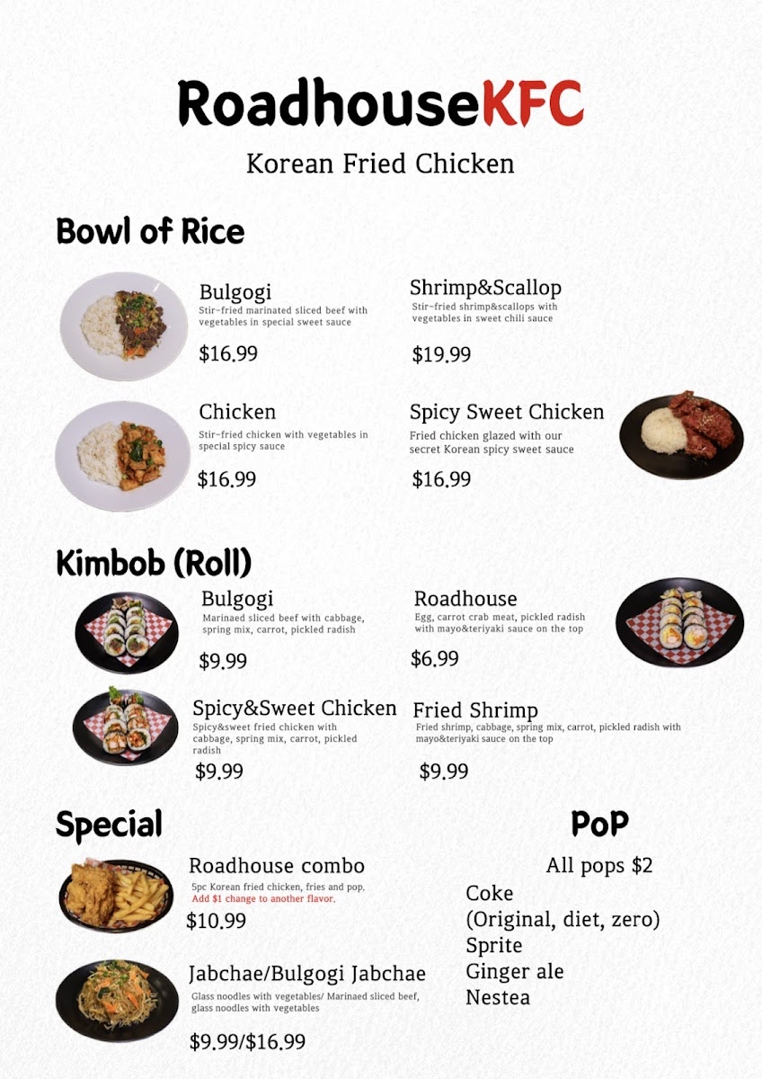 Menu Roadhouse Korean Fried Chicken-2