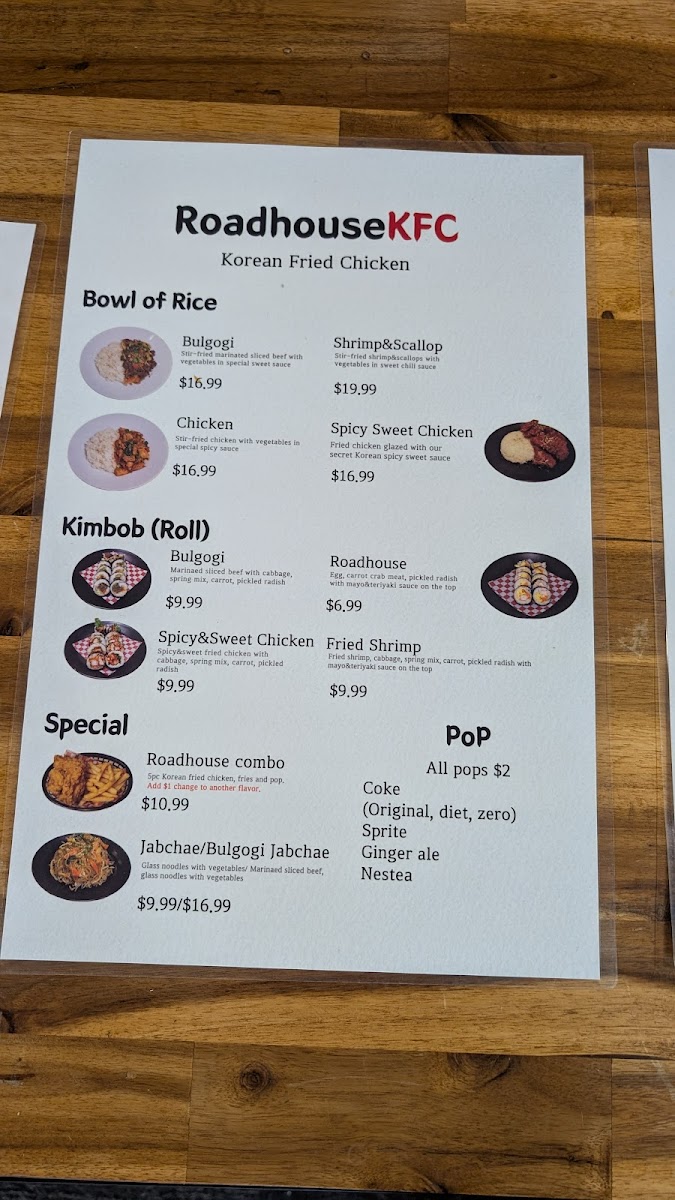 Menu Roadhouse Korean Fried Chicken-6
