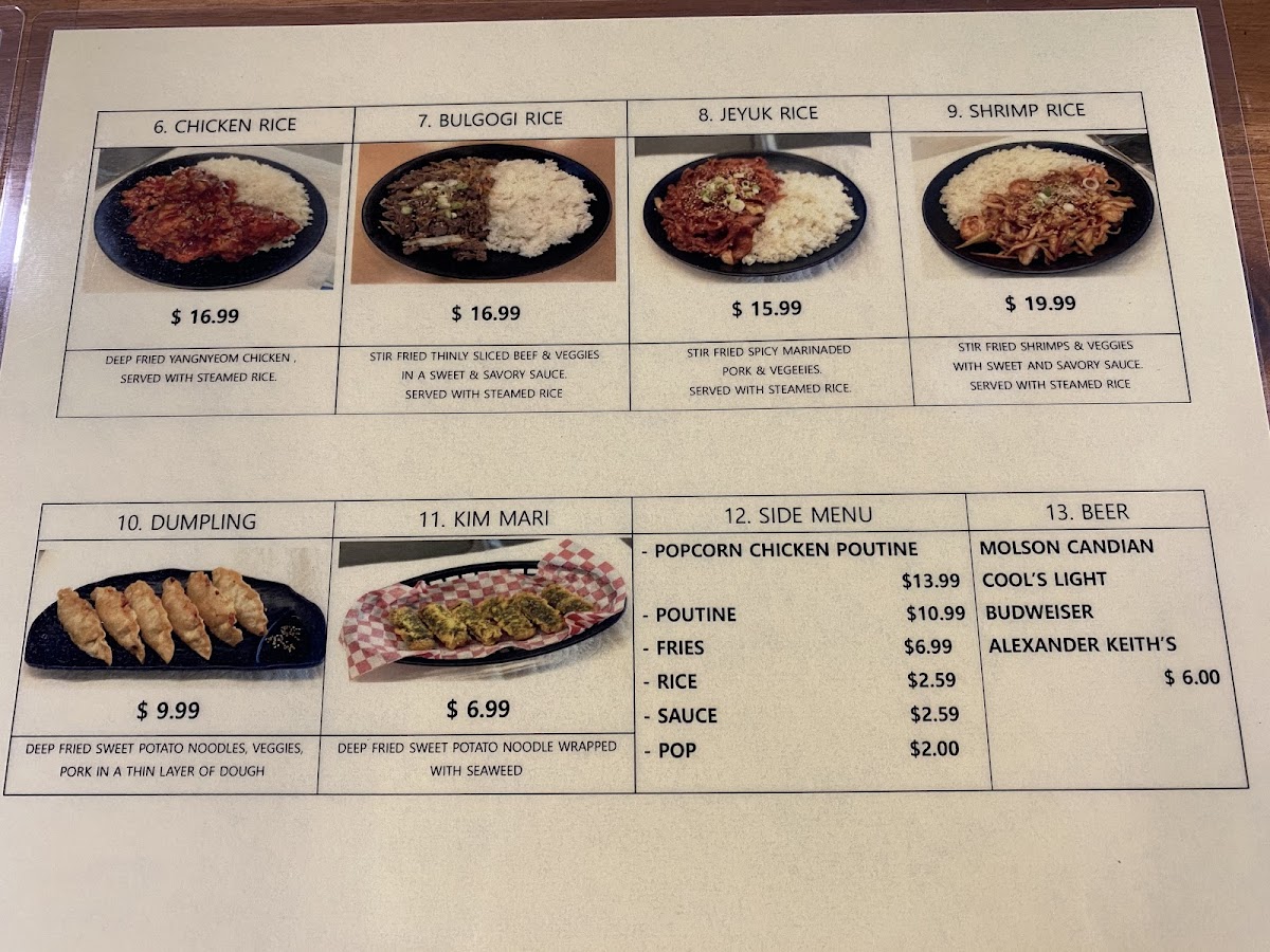 Menu Roadhouse Korean Fried Chicken-8