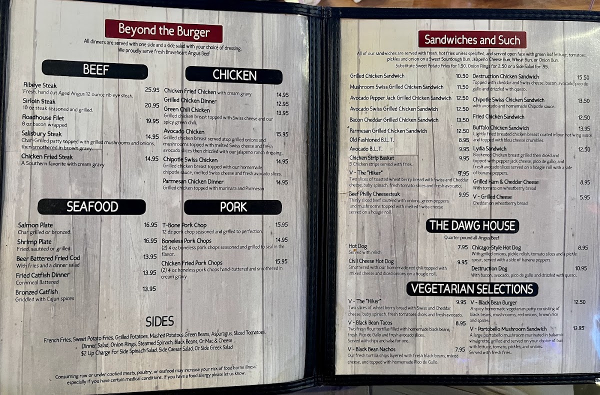 Menu Roadhouse Paige-10