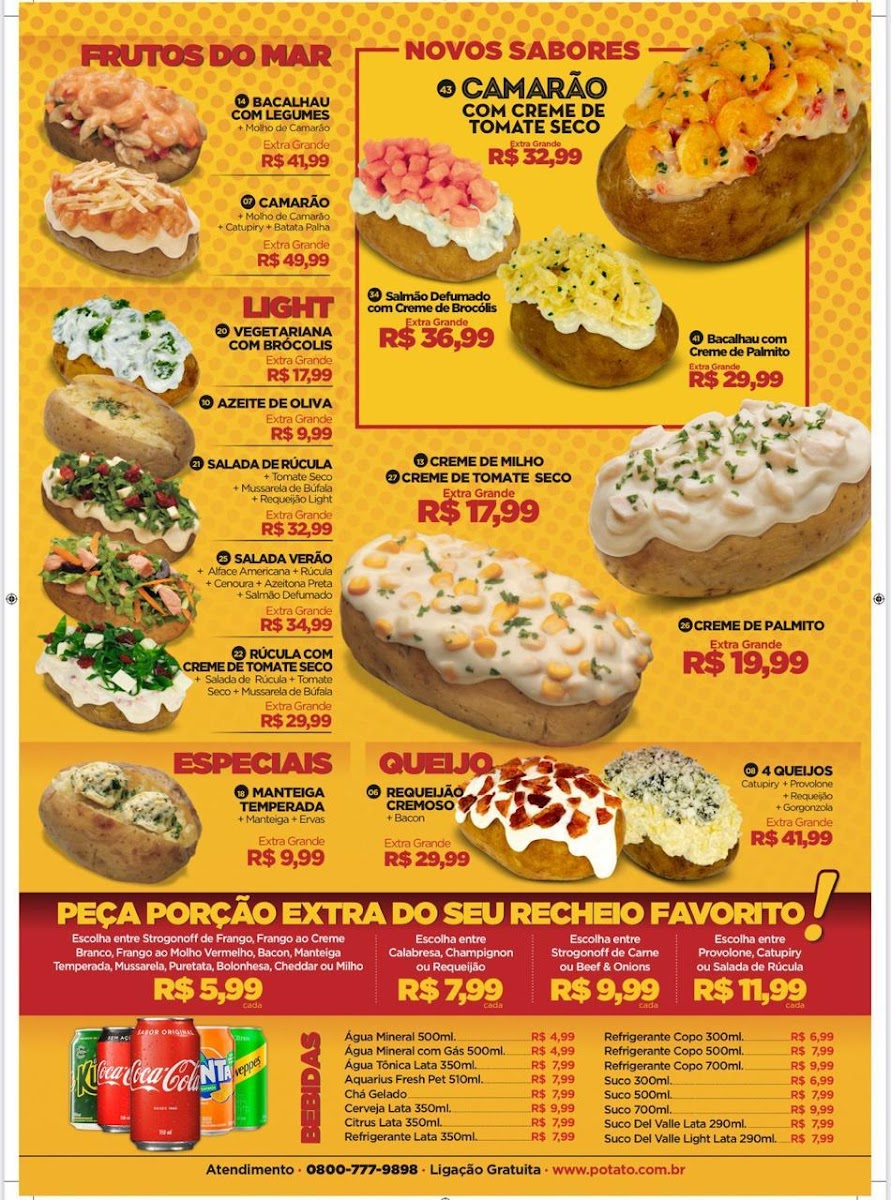 Menu Roasted Potato Shopping Penha-1