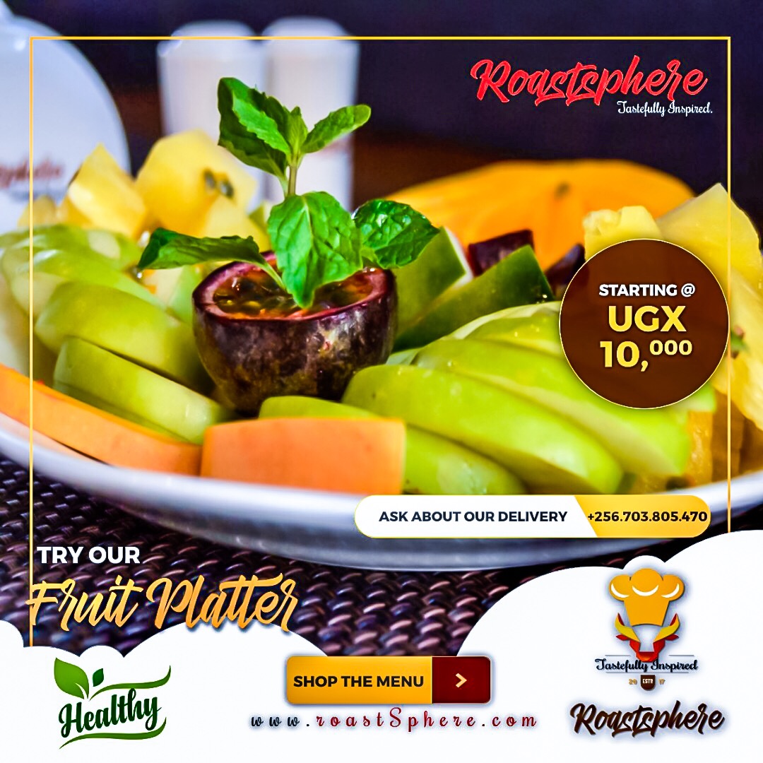 Menu Roastsphere Cafe, Uganda.-4