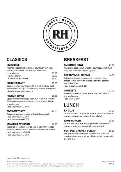 Menu Robert Harris Ruakura Cafe-1