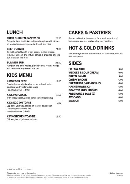 Menu Robert Harris Ruakura Cafe-2
