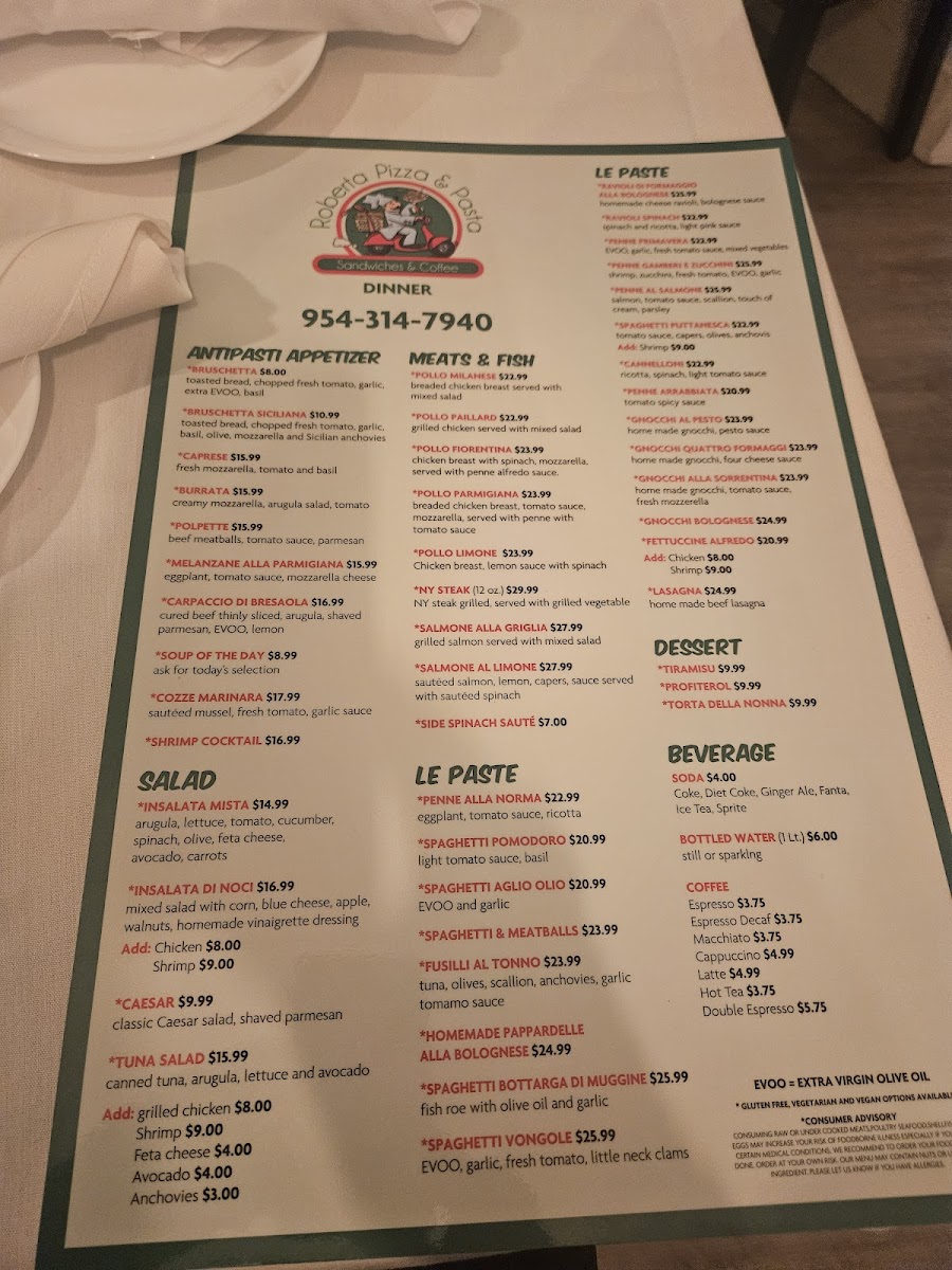 Menu Roberta Pizza & Pasta-4
