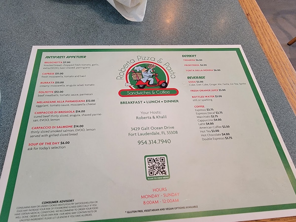 Menu Roberta Pizza & Pasta-9