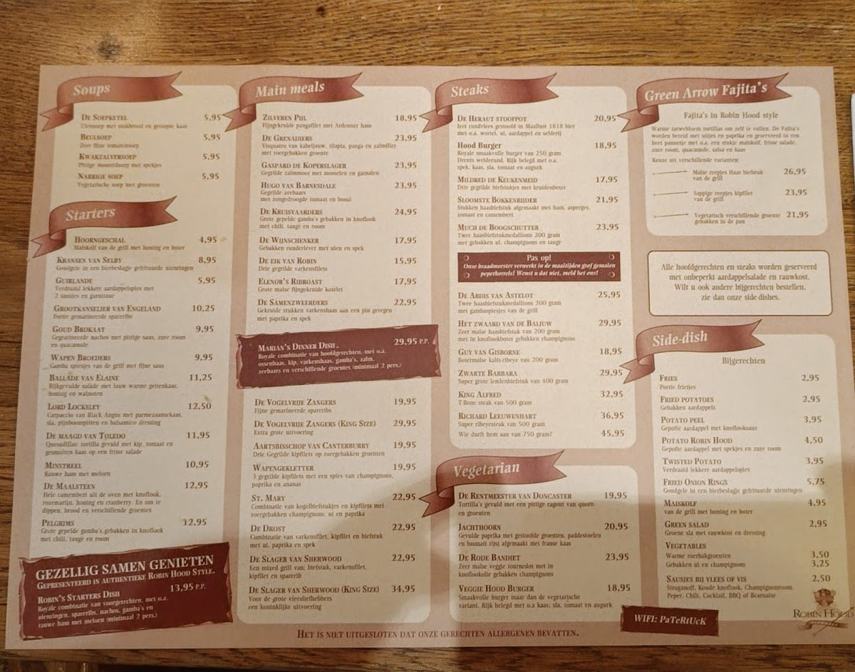 Menu Robin Hood Ribhouse-3