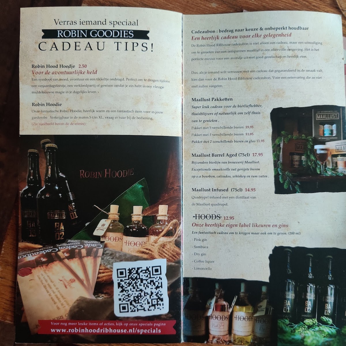 Menu Robin Hood Ribhouse-4