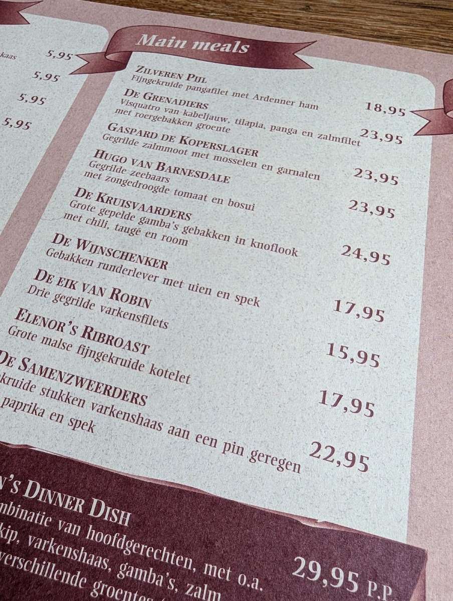 Menu Robin Hood Ribhouse-6
