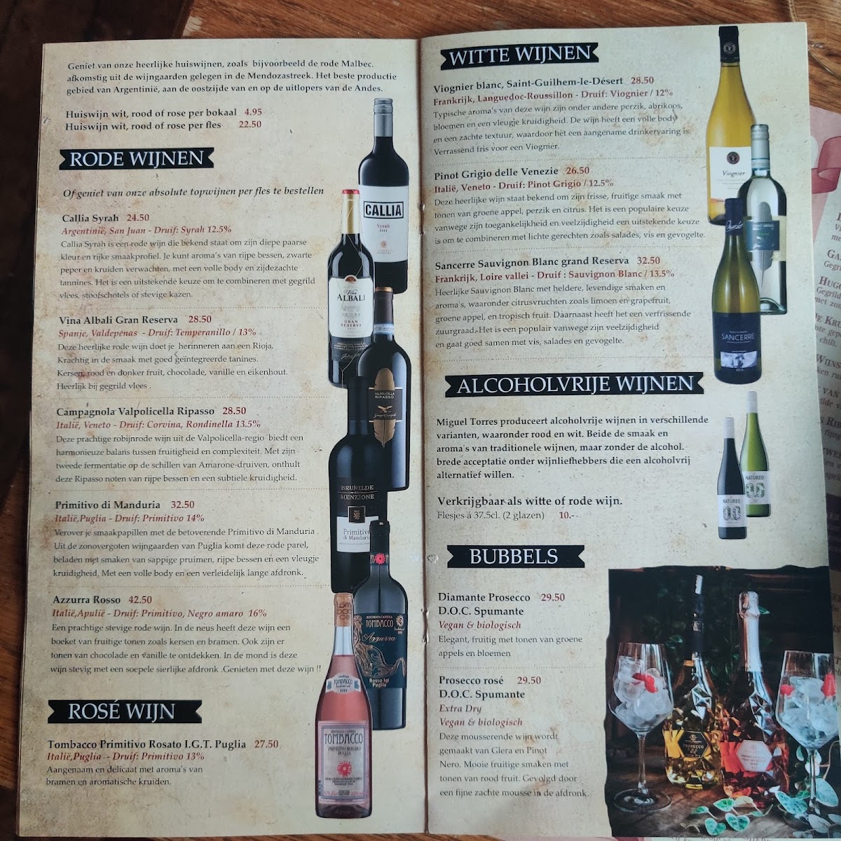 Menu Robin Hood Ribhouse-7