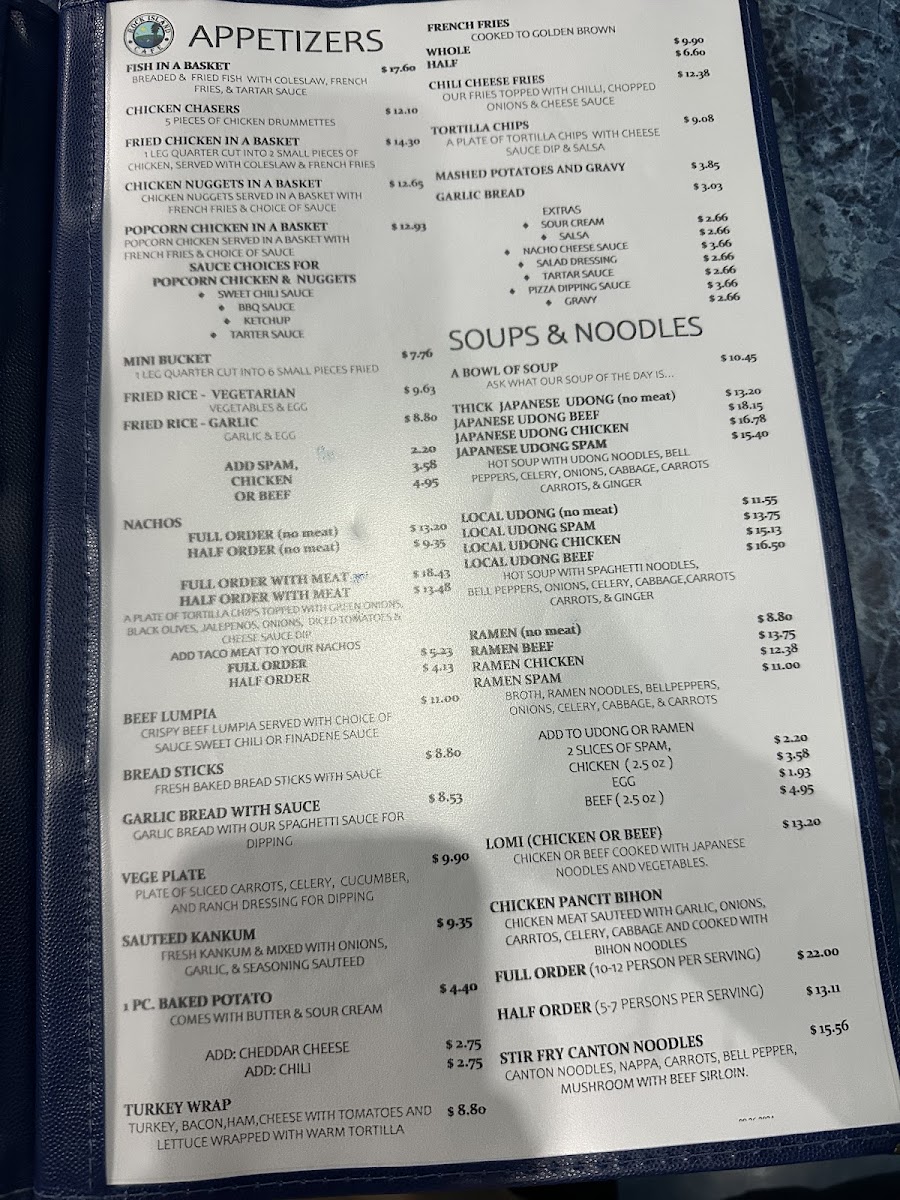 Menu Rock Island Cafe-2