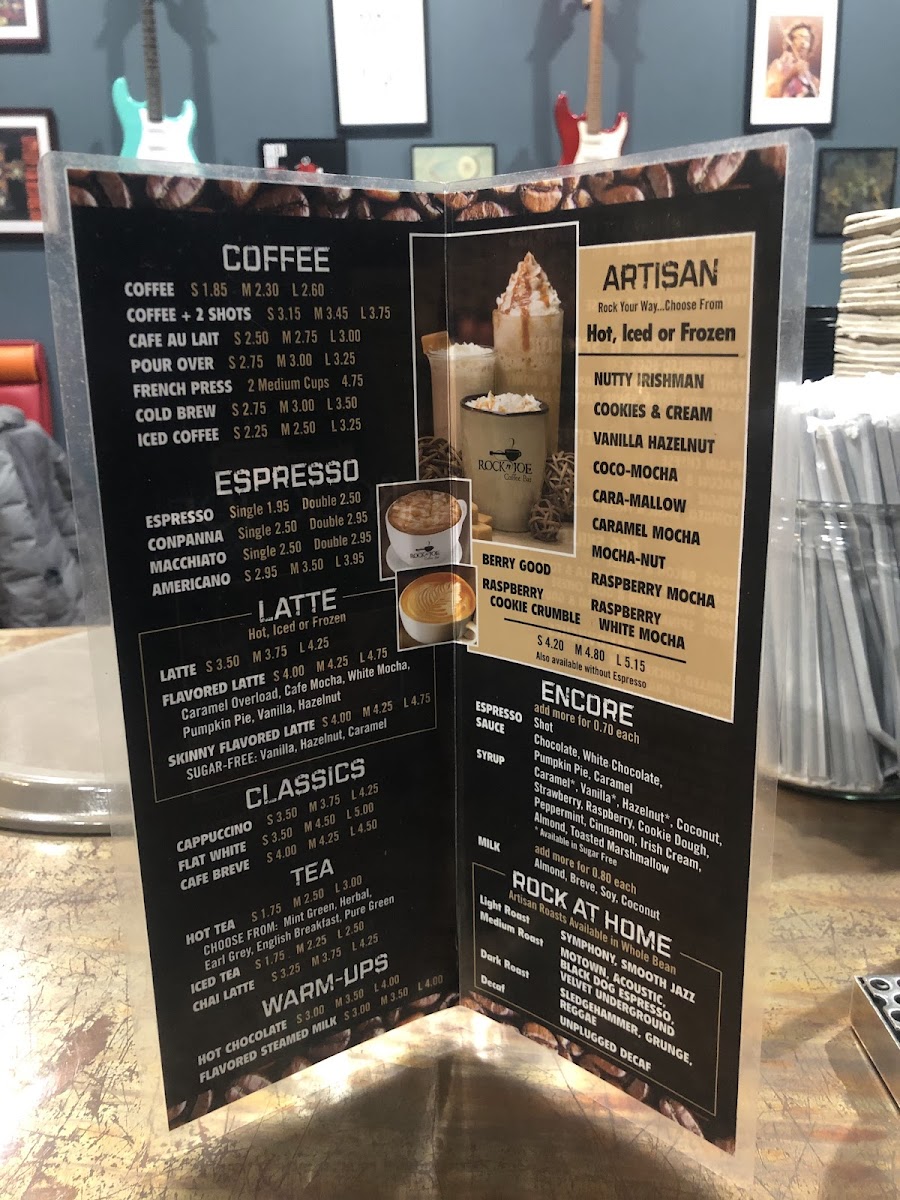 Menu Rock 'n' Joe-4