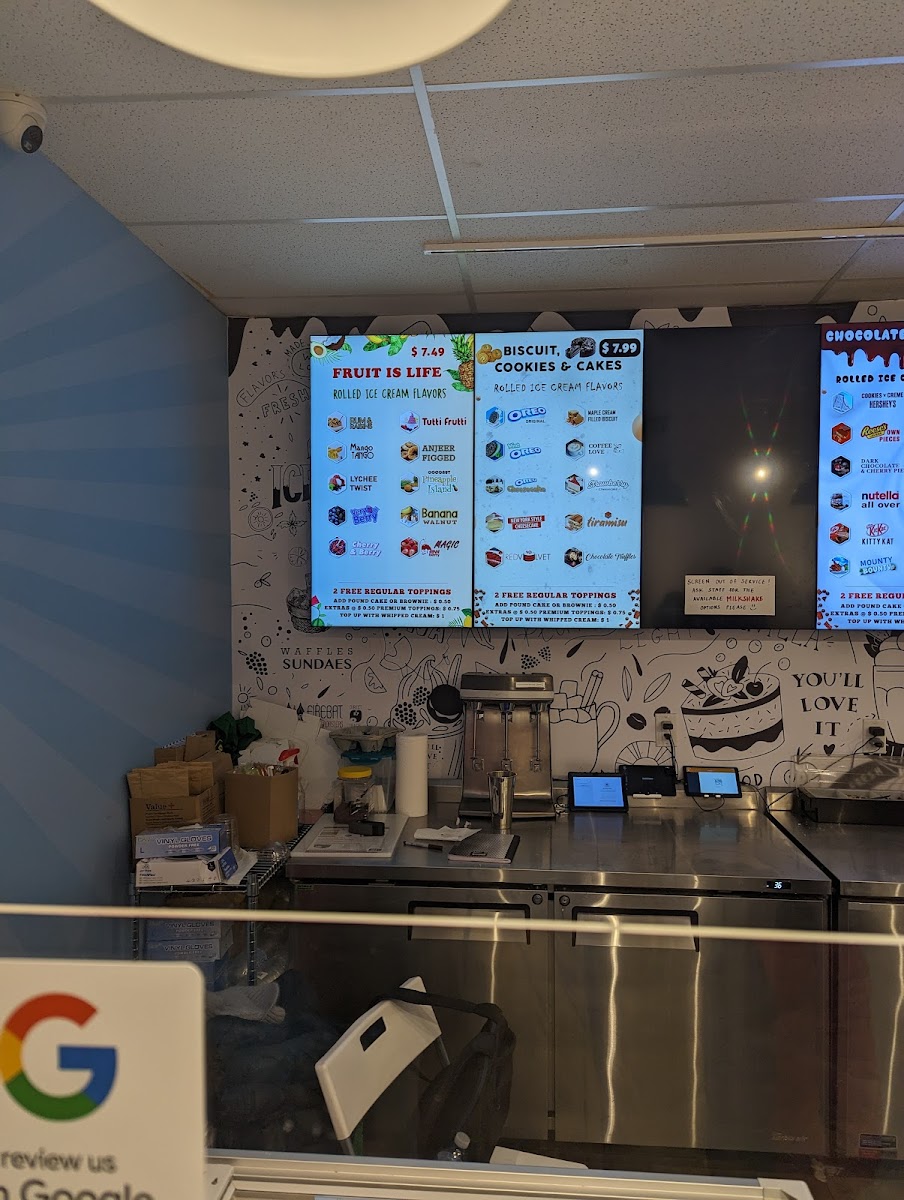 Menu Rock N Roll Ice Creams | Brampton's Best Rolled Ice Cream-10