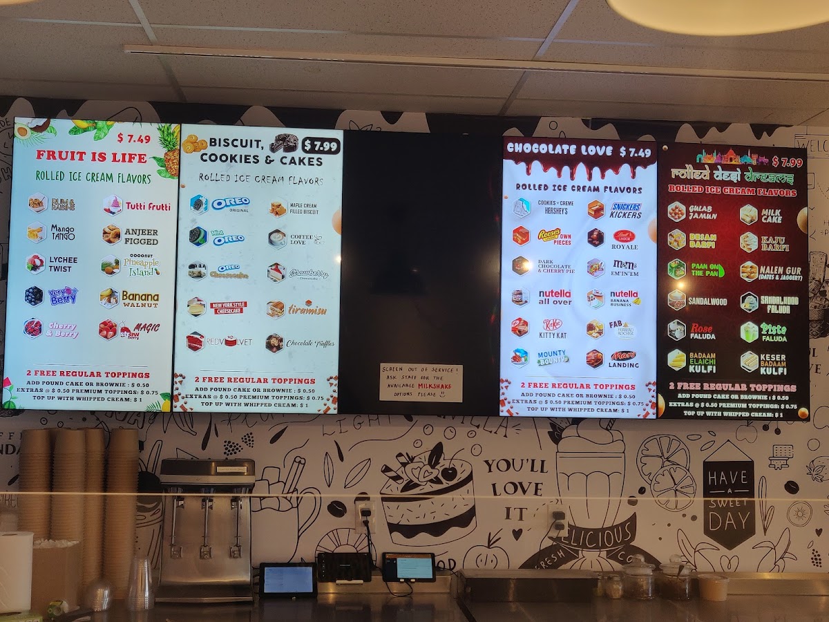 Menu Rock N Roll Ice Creams | Brampton's Best Rolled Ice Cream-6