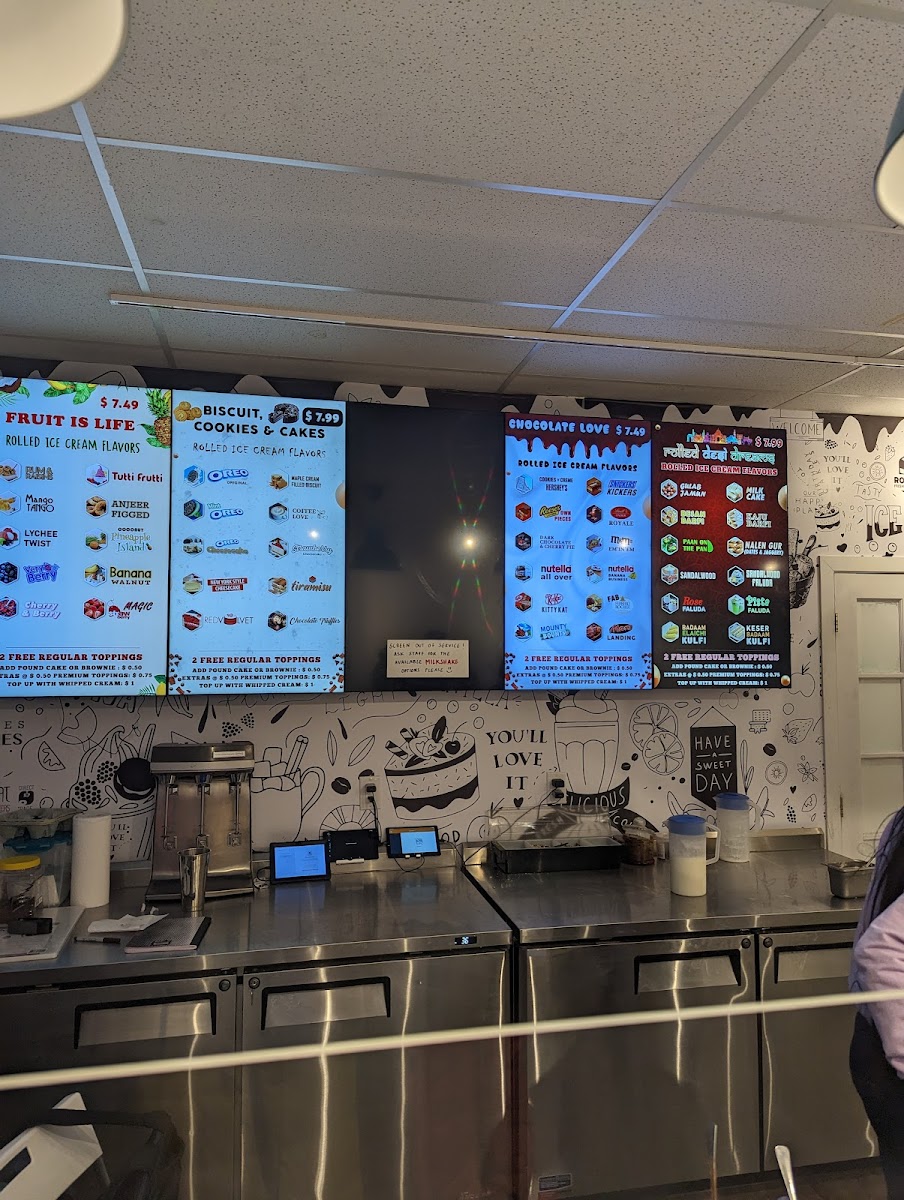 Menu Rock N Roll Ice Creams | Brampton's Best Rolled Ice Cream-9