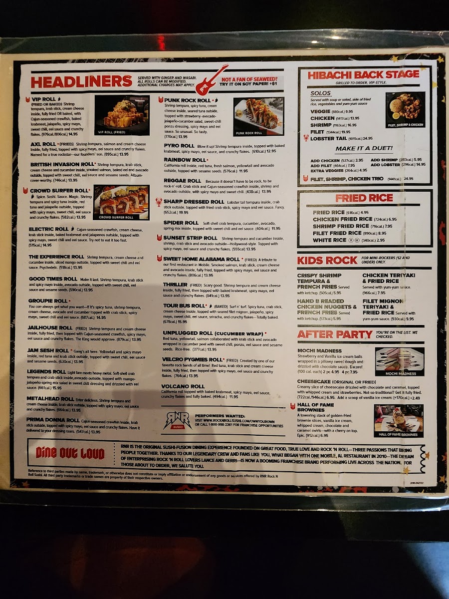 Menu Rock N Roll Sushi-2