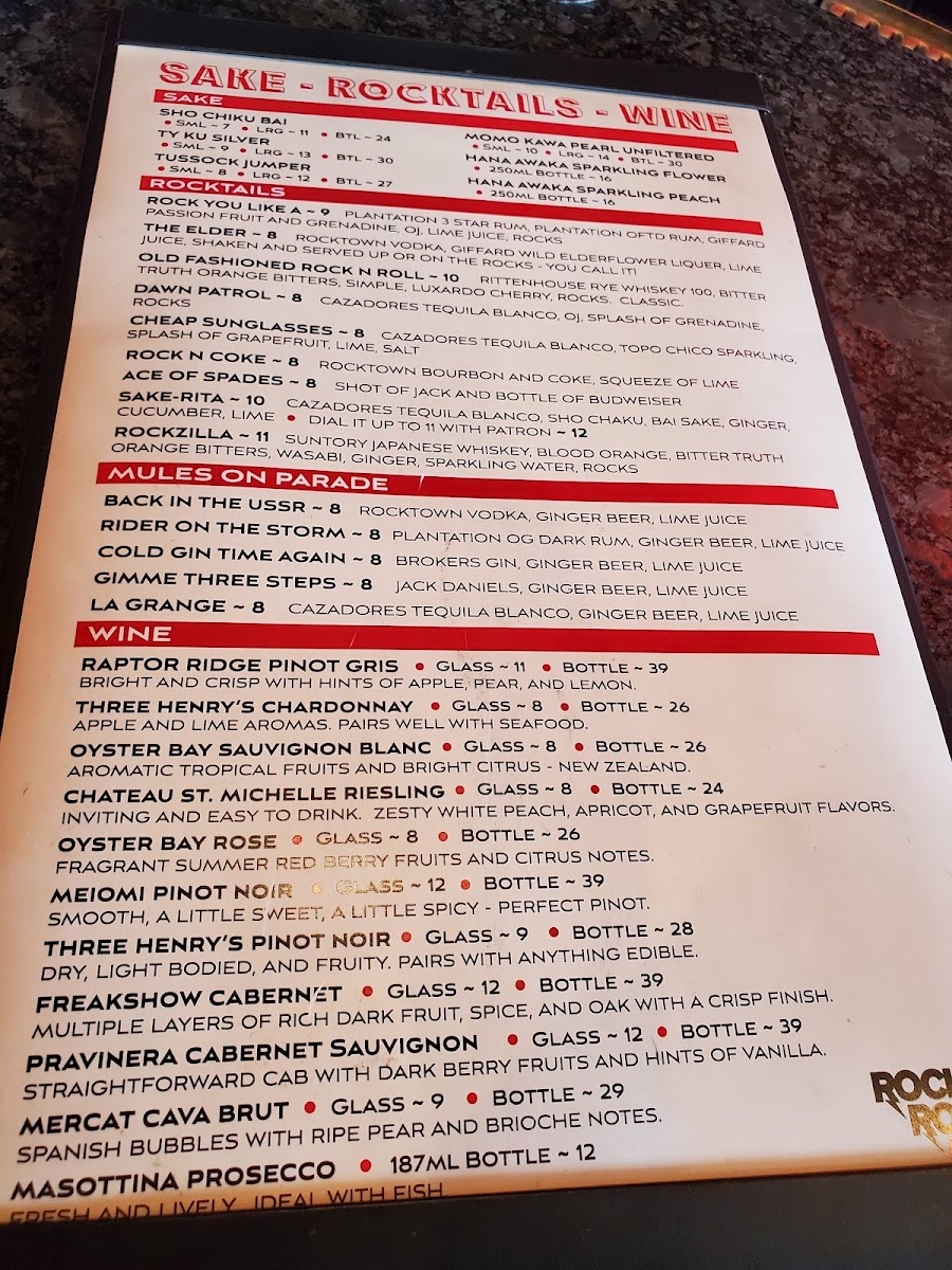 Menu Rock N Roll Sushi-7