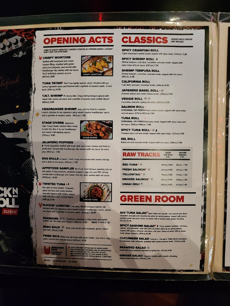 Menu Rock N Roll Sushi-9
