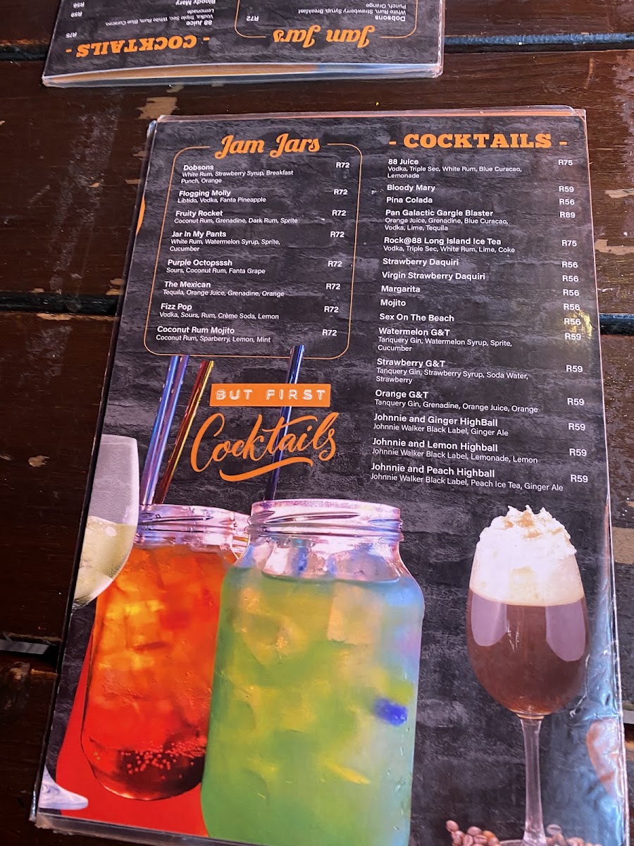 Menu Rock@88 Moreleta-6