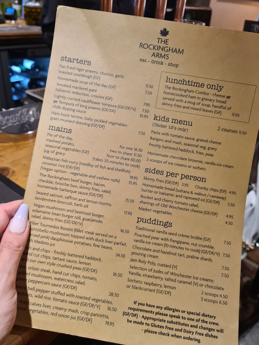 Menu Rockingham - West Wellow-2