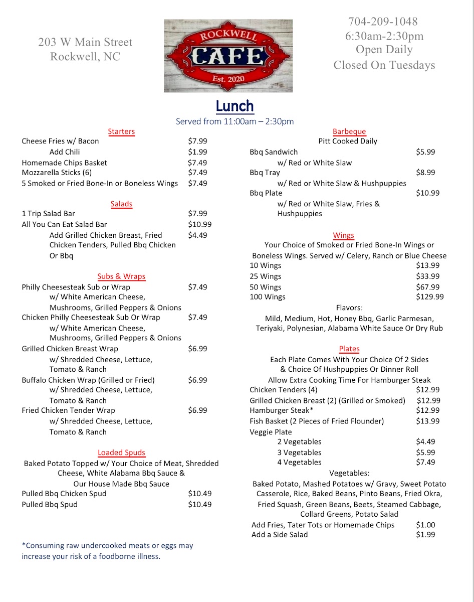 Menu Rockwell Cafe-4