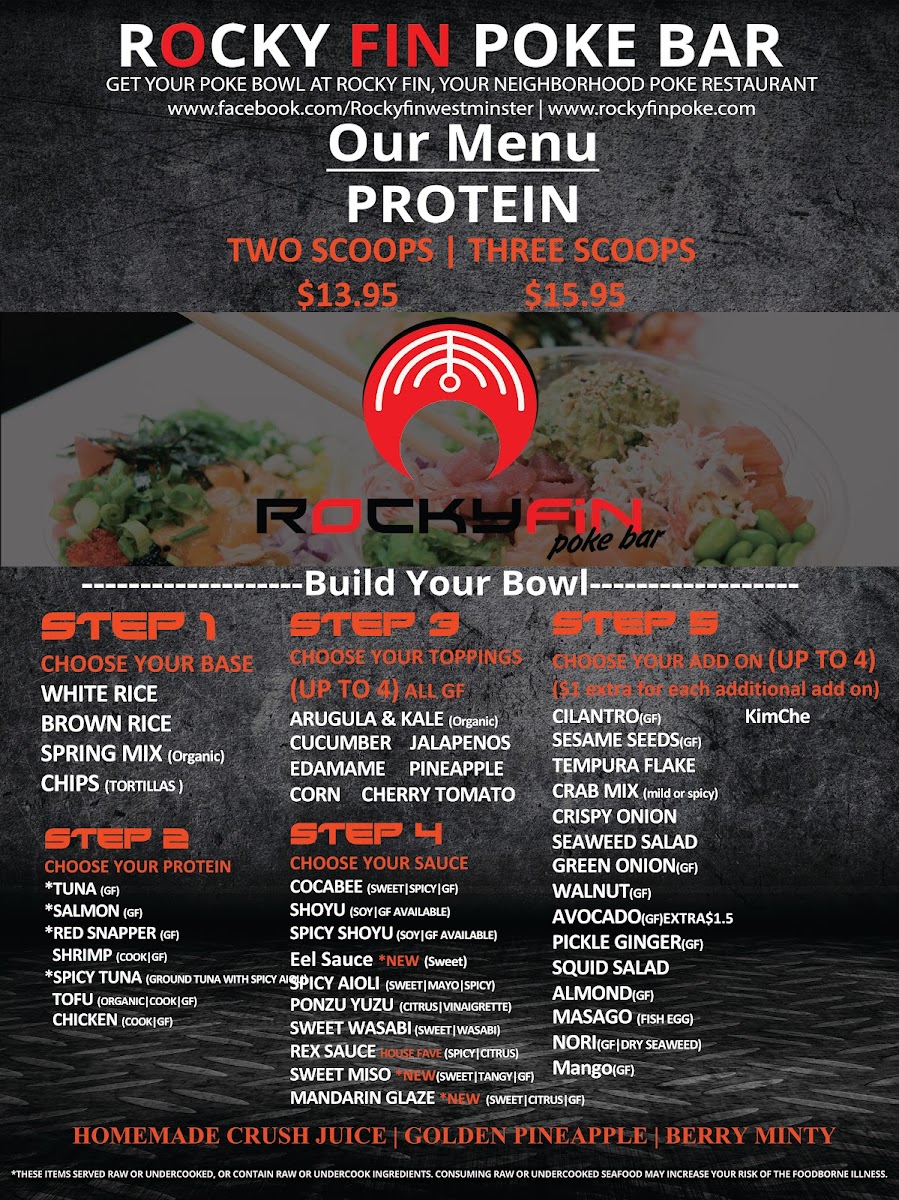 Menu Rocky Fin Poke & Ramen-3