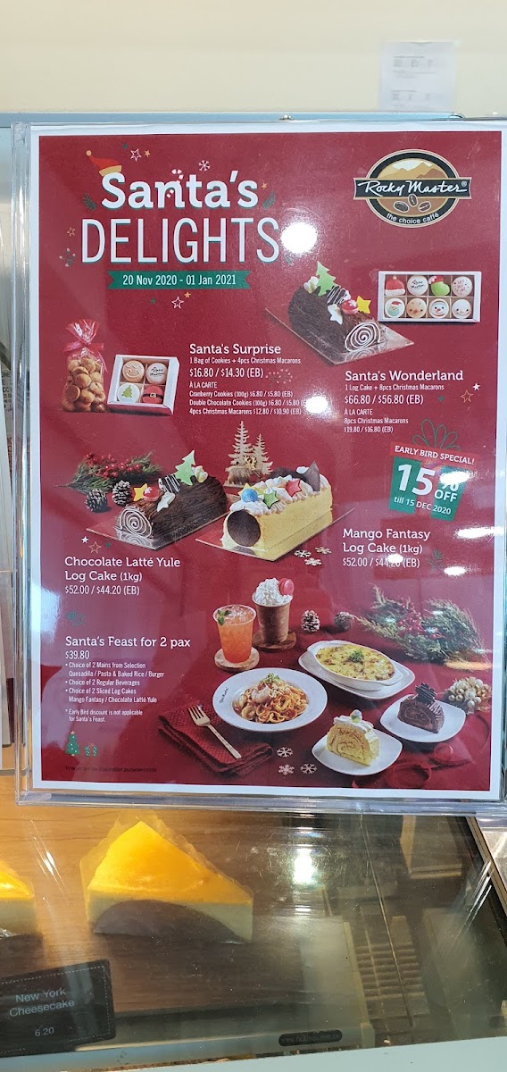 Menu Rocky Master-1
