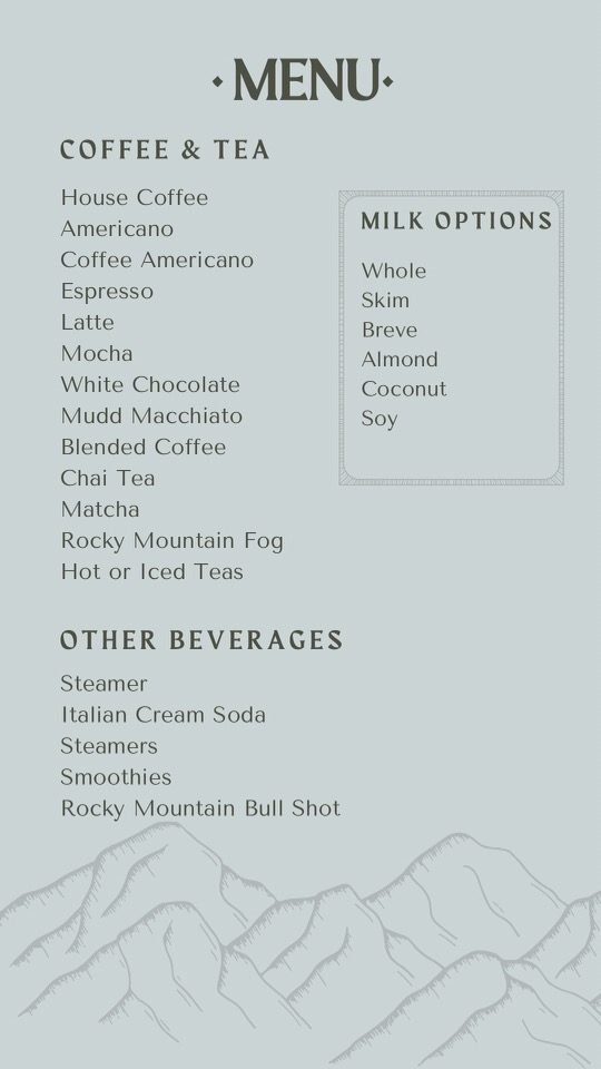 Menu Rocky Mountain Mudd Espresso-2