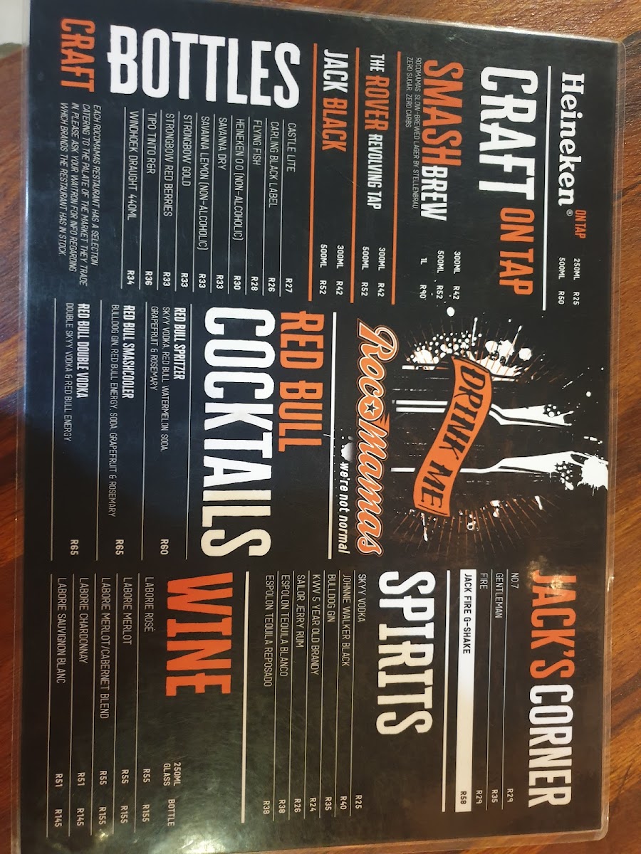 Menu Rocomamas Boksburg-4
